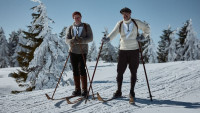 Poslední závod Kryštof Hádek a Jaroslav Plesl (Ořovský) foto Nikolas Tušl nahled